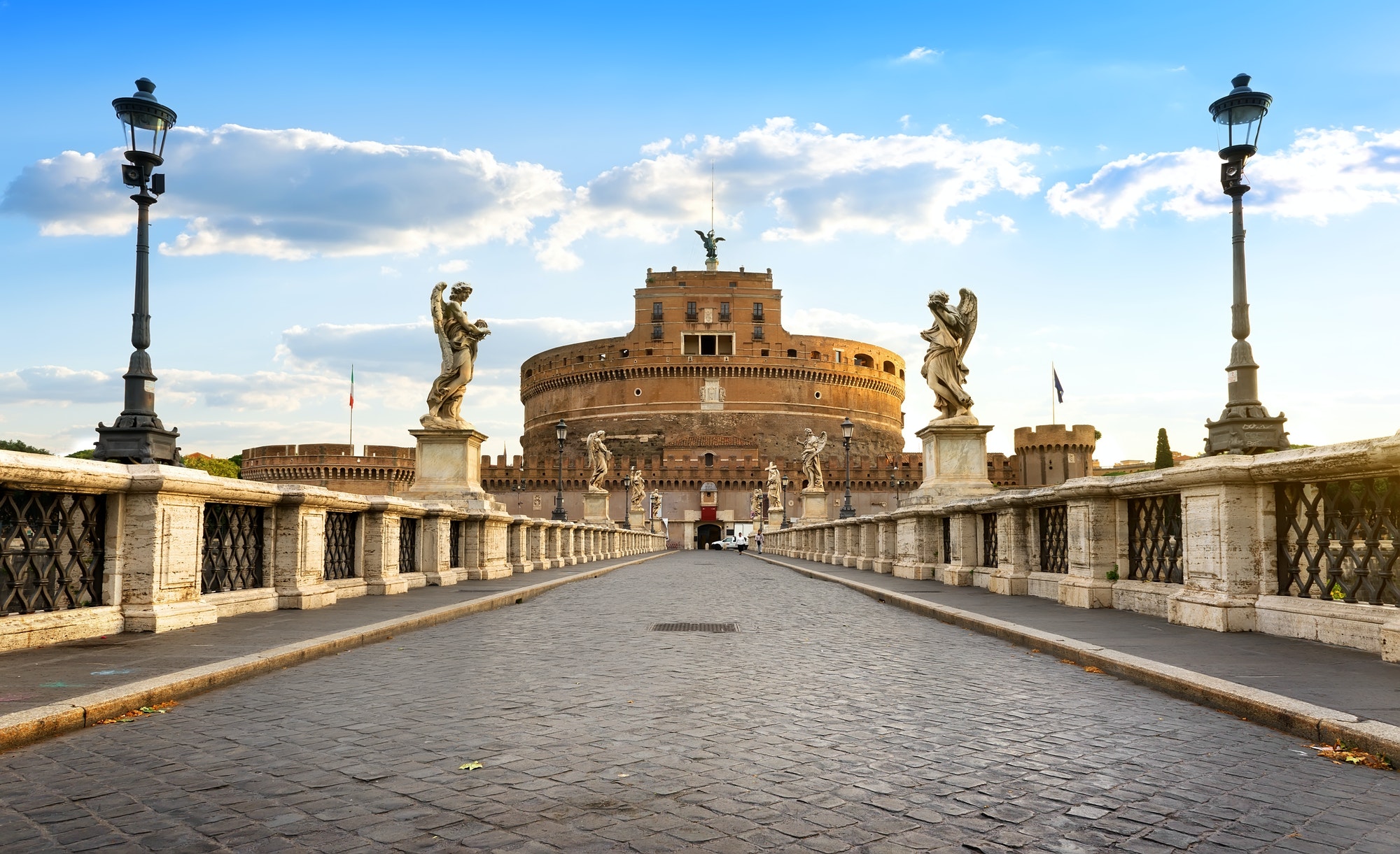 Bridge to castle